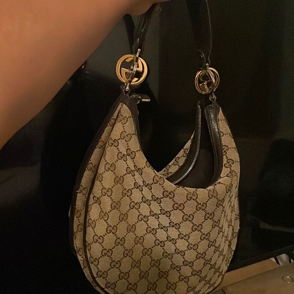 Gucci twins medium hobo